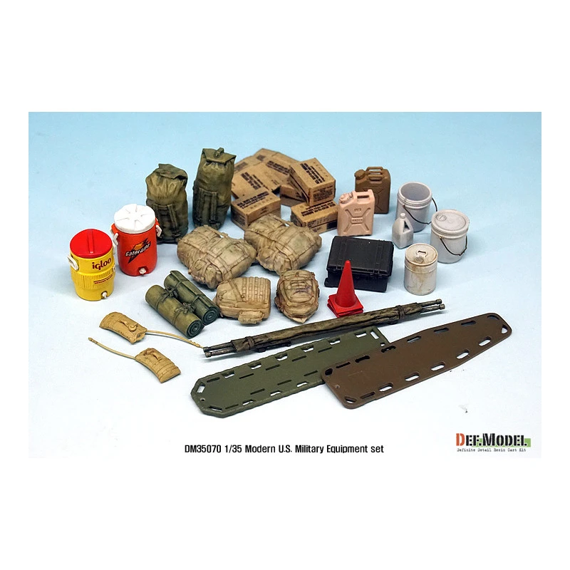 DEF.Model® Set équipement Militaire US Moderne 1:35 6 DEF.Model® Set équipement Militaire US Moderne 1:35 – Image 4