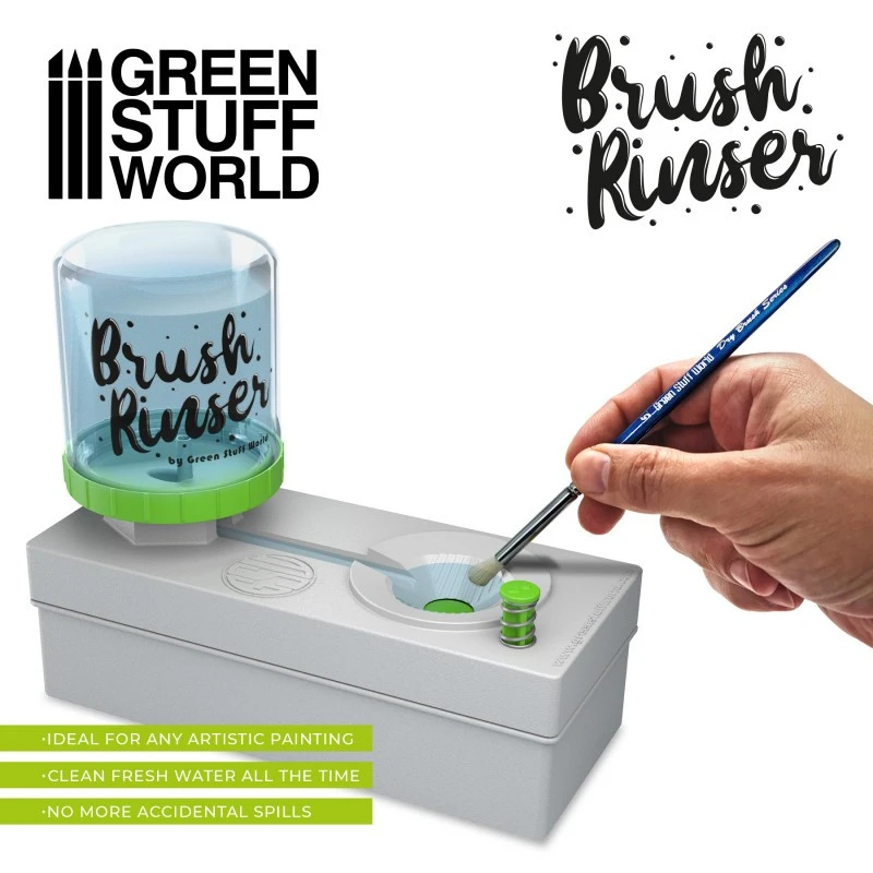 Distributeur D'eau Pour Maquettiste - Brush Rinser Green Stuff World 3 Distributeur D'eau Pour Maquettiste - Brush Rinser Green Stuff World