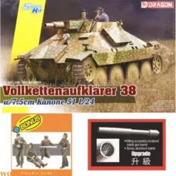 Dragon® Maquette Militaire Vollkettenaufklärer 38 7.5cm Kanone 51 L/24 + Intérieur 1:35
