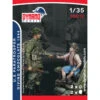 Dynamo Models® Set Figurines U.S. Paratrooper Donne Une Barre De Chocolat à Un Enfant 1:35 -Modèle Militaire Jouet dynamo models set figurines us paratrooper donne une barre de chocolat a un enfant 35012