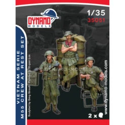 Dynamo Models® Set Figurines Vietnam Serie, Soldats Américains Au Repos 1:35