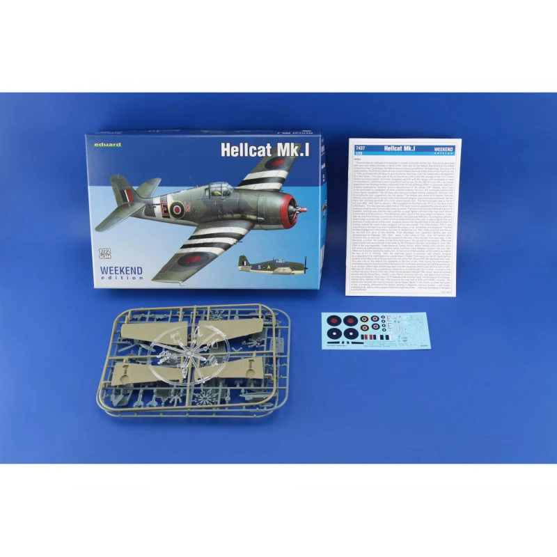 Eduard® Maquette Militaire Avion Hellcat MK1 1:72 4 Eduard® Maquette Militaire Avion Hellcat MK1 1:72 – Image 2