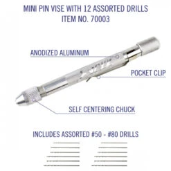Excel® Porte Forêt Aluminium Avec 12 Forêts De Précision -Modèle Militaire Jouet excel porte foret aluminium avec 12 forets de precision 70003 2