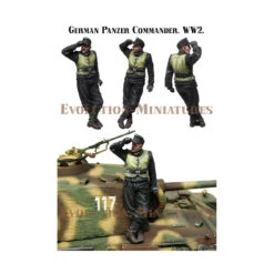 Figurine Evolution Miniatures German Panzer Crewman (type 2) WW2 1/35