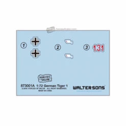 Forces Of Valor® Maquette Militaire Char Tiger (Tunisie, été 1943) 1:72 -Modèle Militaire Jouet forces of valor maquette militaire char tiger tunisie ete 1943 873001A 3