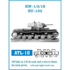 Friulmodel® Chenilles En Métal Pour Char KV-1 / KV-2 / KV-1S / SU-152 1:35