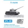 Friulmodel® Chenilles En Métal Pour Char T-34/85 / SU-85 / SU-100 (Waffelmuster Tracks) 1:35 -Modèle Militaire Jouet friulmodel chenilles en metal pour char t 3485 su 85 su 100 waffelmuster tracks atl09