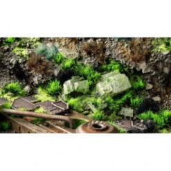 GamersGrass® Petite Touffe D'herbe Alien Toxic 6mm (x70) -Modèle Militaire Jouet gamersgrass petite touffe d herbe alien toxic 6mm gga tx 2