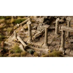 GamersGrass® Set De Statues Et Colonnes -Modèle Militaire Jouet gamersgrass set de statues et colonnes ggbb sc 2