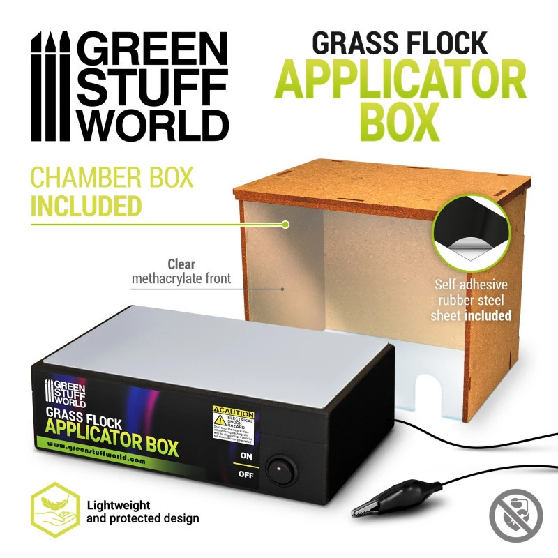 Green Stuff World® Grass Flock Applicator Box 4 Green Stuff World® Grass Flock Applicator Box – Image 2