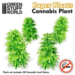 Green Stuff World® Plantes Papier - Cannabis