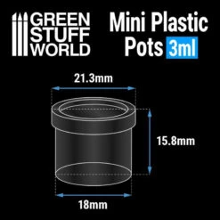 Green Stuff World® Pot De Mélange 3 Ml X24 -Modèle Militaire Jouet green stuff world pot de melange 3 ml 2