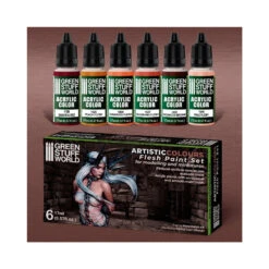 Green Stuff World® Set Peinture Pour La Peau