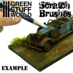 Green Stuff World® Set Stylos Scratch Brush (x5) -Modèle Militaire Jouet green stuff world set stylos scratch brush x5 2