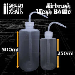Green Stuff Worlf® Flacon De Lavage 500 Ml Pour Aérographe -Modèle Militaire Jouet green stuff worlf flacon de lavage 500 ml pour aerographe 2