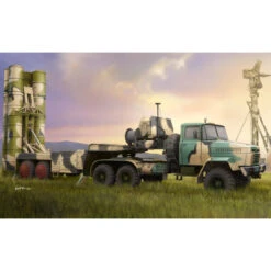 Hobby Boss® Russian KrAZ-260B Tractor + 5P85TE TEL S-300PMU 1:35