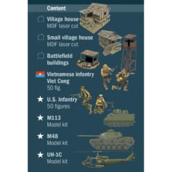 Italeri® Maquette Diorama Operation Silver Bayonet 1:72 -Modèle Militaire Jouet italeri maquette diorama operation silver bayonet i6184 17