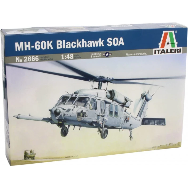 Italeri® Maquette Hélicoptère Sikorsky MH-60K Blackhawk S0A 1:48 3 Italeri® Maquette Hélicoptère Sikorsky MH-60K Blackhawk S0A 1:48
