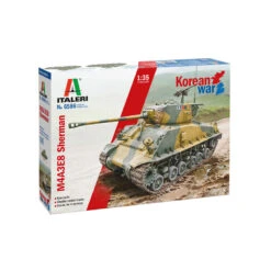Italeri Maquette M4A3E8 Sherman (guerre De Corée) 1:35 -Modèle Militaire Jouet italeri maquette m4a3e8 sherman guerre de coree 6586 1