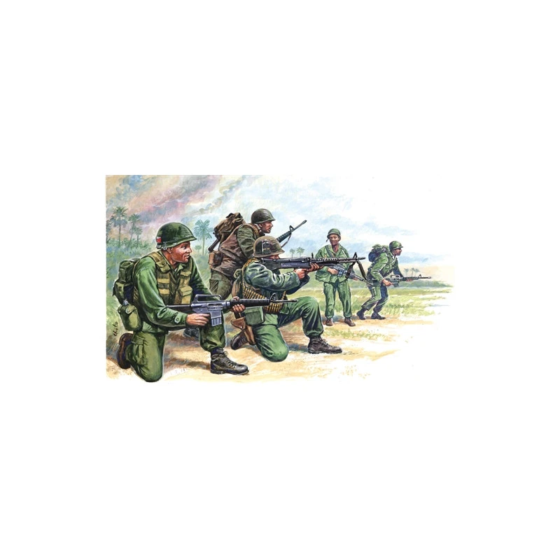 Italeri® Maquette Militaire Forces Spéciales Américaine Vietnam 1:72 3 Italeri® Maquette Militaire Forces Spéciales Américaine Vietnam 1:72