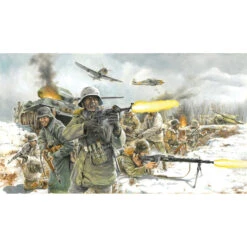 Italeri® Maquette Militaire Infanterie Allemande (hiver) WW2 1:72 -Modèle Militaire Jouet italeri maquette militaire infanterie allemande hiver ww2 6151 1