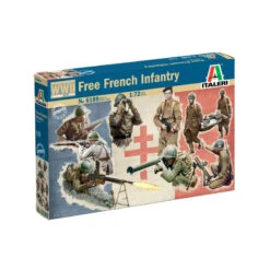 Italeri® Maquette Militaire Infanterie Française Libre WW2 1:72