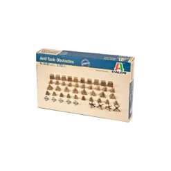 Italeri® Maquette Militaire Obstacles Anti-char (x61) WW2 1:72