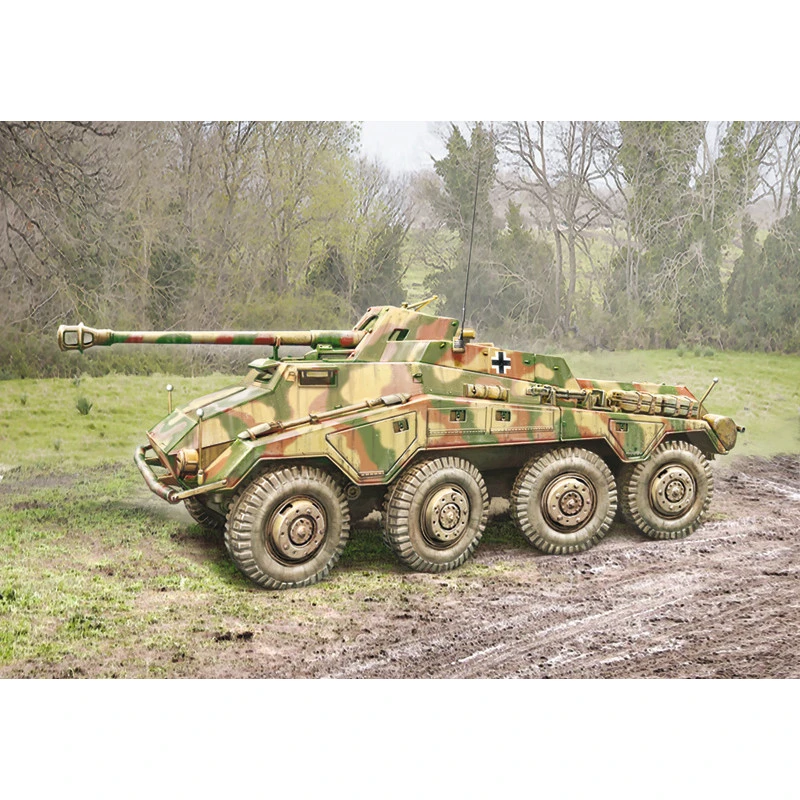 Italeri Maquette Militaire Sd. Kfz. 234/4 1:72 4 Italeri Maquette Militaire Sd. Kfz. 234/4 1:72 – Image 2