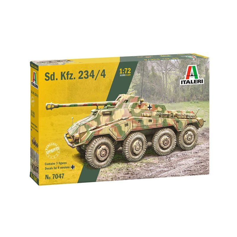 Italeri Maquette Militaire Sd. Kfz. 234/4 1:72 3 Italeri Maquette Militaire Sd. Kfz. 234/4 1:72