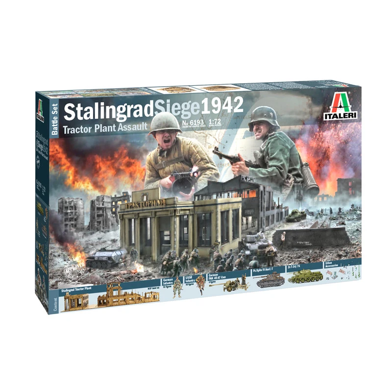 Italeri® Set Diorama Siège De Stalingrad 1942 1:72 3 Italeri® Set Diorama Siège De Stalingrad 1942 1:72