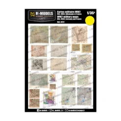 M-Models® - Cartes Militaire WW2 1:35