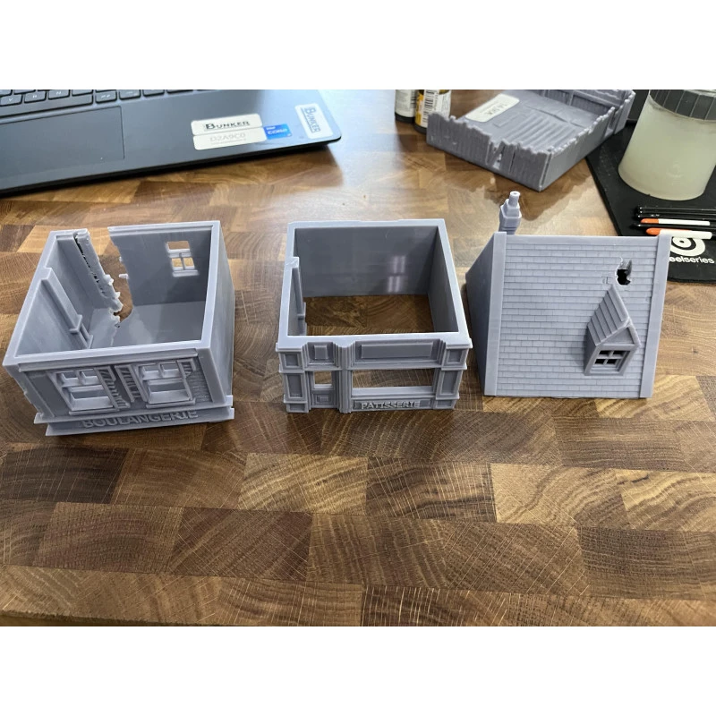 Maison Normandie WW2 Résine (toute échelle) 5 Maison Normandie WW2 Résine (toute échelle) – Image 3