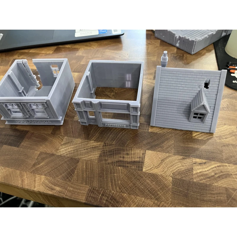 Maison Normandie WW2 Résine (toute échelle) 6 Maison Normandie WW2 Résine (toute échelle) – Image 4