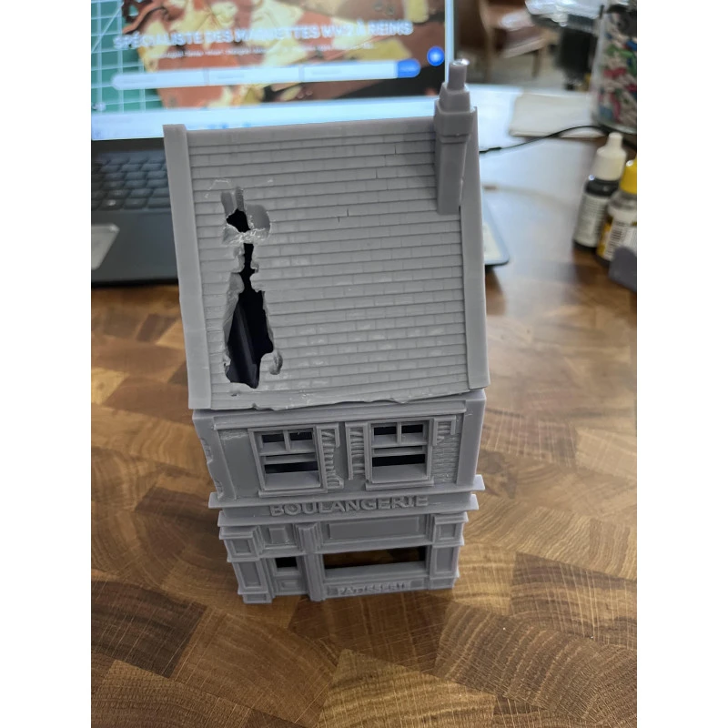 Maison Normandie WW2 Résine (toute échelle) 8 Maison Normandie WW2 Résine (toute échelle) – Image 6