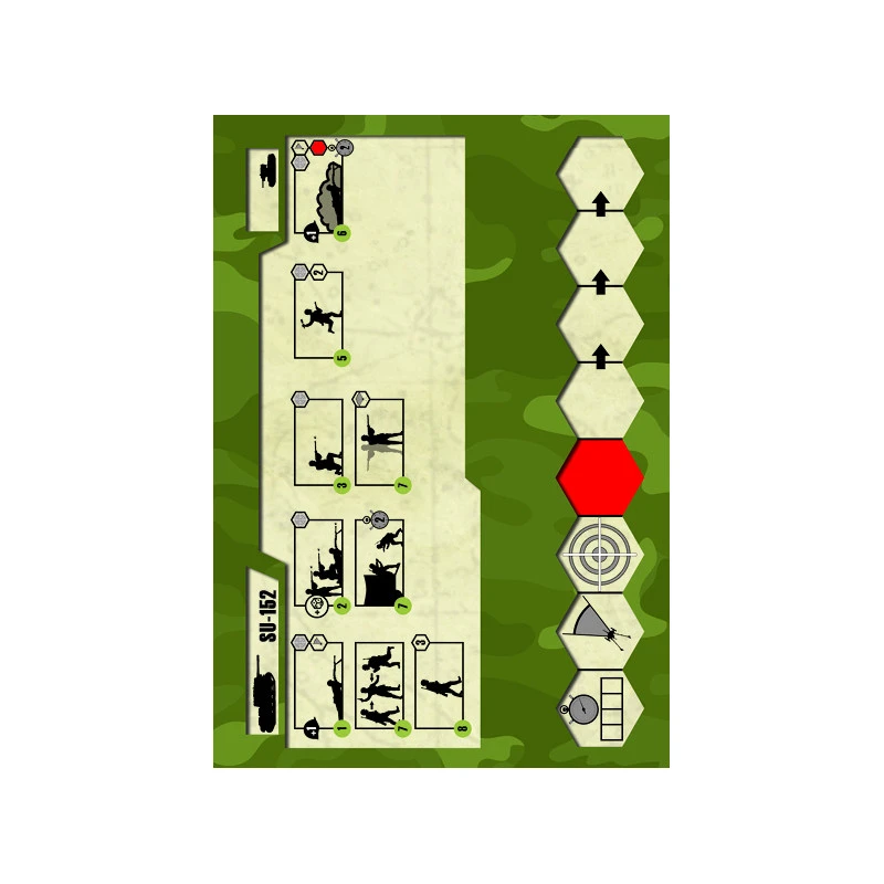 Maquette Zvezda - Soviet Self-Propelled Gun SU-152 1:100 7 Maquette Zvezda - Soviet Self-Propelled Gun SU-152 1:100 – Image 5