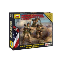 Maquette Zvezda - US Anti-tank Missile System M-47 "dragon" 1:72
