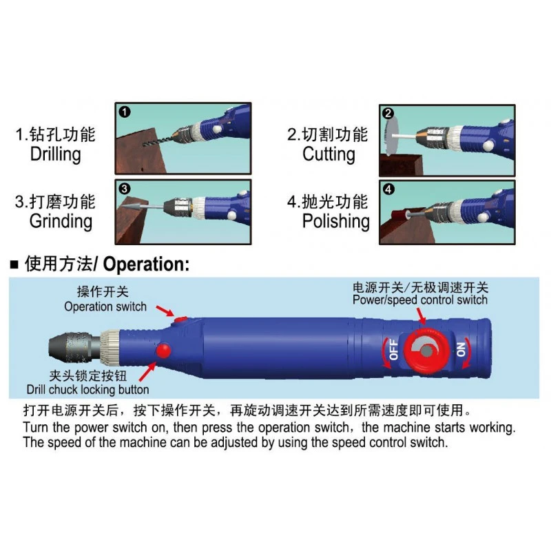 Master Tools® Perceuse Sans Fil Batterie Li-po 4 Master Tools® Perceuse Sans Fil Batterie Li-po – Image 2