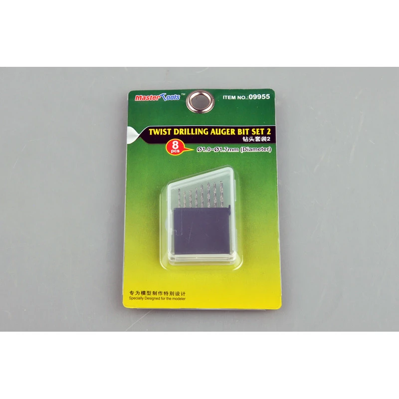 Master Tools® Set De Forêts De Diamètres 1 à 1,7 Mm (8pcs) 3 Master Tools® Set De Forêts De Diamètres 1 à 1,7 Mm (8pcs)