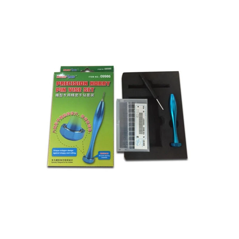 Master Tools® Set Perceuse à Main + 10 Forêt De Précision 3 Master Tools® Set Perceuse à Main + 10 Forêt De Précision