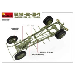 MiniArt BM-8-24 (base 1.5T Truck) 1:35 -Modèle Militaire Jouet miniart bm 8 24 base 15t truck 35259 10