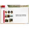 MiniArt® Bureau Et Meubles D'intérieur 1:35 -Modèle Militaire Jouet miniart bureau et meubles interieur 35644