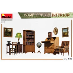 MiniArt® Bureau Et Meubles D'intérieur 1:35 -Modèle Militaire Jouet miniart bureau et meubles interieur 35644 2