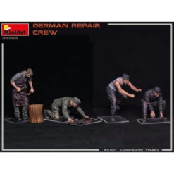 MiniArt® Équipe De Réparation Allemande WW2 1:35 -Modèle Militaire Jouet miniart equipe de reparation allemande ww2 35358 6