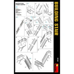 MiniArt® Escalier Métallique 1:35 9 MiniArt® Escalier Métallique 1:35 -Modèle Militaire Jouet miniart escalier metallique 35545 3