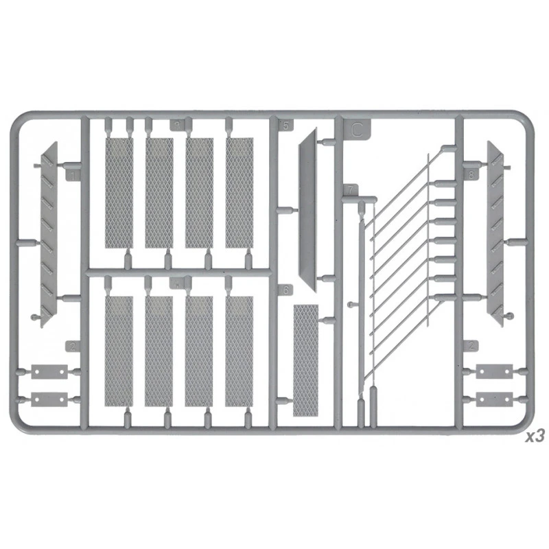 MiniArt® Escalier Métallique 1:35 3 MiniArt® Escalier Métallique 1:35