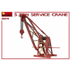 MiniArt® Grue De Dépannage 3 Tonnes 1:35 -Modèle Militaire Jouet miniart grue de depannage 3 tonnes 35576 3