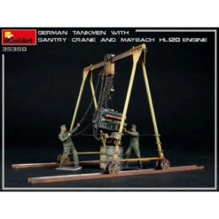 MiniArt® Grue Gantry 5 Tonnes + Moteur Maybach HL120 + Mécaniciens Allemands WW2 1:35 10 MiniArt® Grue Gantry 5 Tonnes + Moteur Maybach HL120 + Mécaniciens Allemands WW2 1:35 -Modèle Militaire Jouet miniart grue gantry 5 tonnes moteur maybach hl120 mecaniciens allemands ww2 35350 2