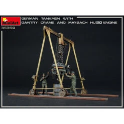 MiniArt® Grue Gantry 5 Tonnes + Moteur Maybach HL120 + Mécaniciens Allemands WW2 1:35 11 MiniArt® Grue Gantry 5 Tonnes + Moteur Maybach HL120 + Mécaniciens Allemands WW2 1:35 -Modèle Militaire Jouet miniart grue gantry 5 tonnes moteur maybach hl120 mecaniciens allemands ww2 35350 3