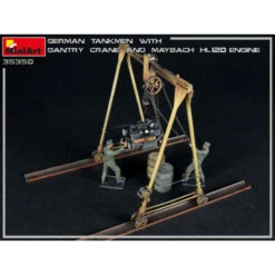MiniArt® Grue Gantry 5 Tonnes + Moteur Maybach HL120 + Mécaniciens Allemands WW2 1:35 13 MiniArt® Grue Gantry 5 Tonnes + Moteur Maybach HL120 + Mécaniciens Allemands WW2 1:35 -Modèle Militaire Jouet miniart grue gantry 5 tonnes moteur maybach hl120 mecaniciens allemands ww2 35350 5
