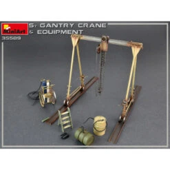 MiniArt® Grue Portique 5 Tonnes Et équipements 1:35 15 MiniArt® Grue Portique 5 Tonnes Et équipements 1:35 -Modèle Militaire Jouet miniart grue portique 5 tonnes et equipements 35589 4